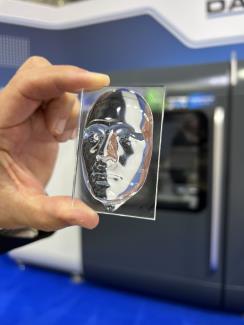 MCD Planfräs / Face Mill: Kristallklara fräsresultat - super glossy result - DATRON monocrystal - MCD